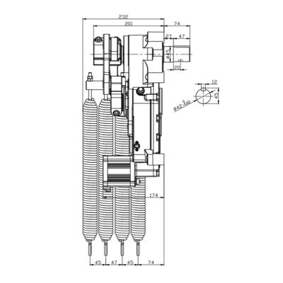 Mua Đường giao thông tự động cản đường Gate Gear động cơ DC24V 3-10S tốc độ online manufacture
