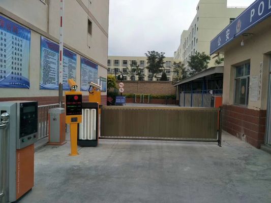 19A Publicidad Puerta de barrera de estacionamiento Color personalizado DC 220V/110V