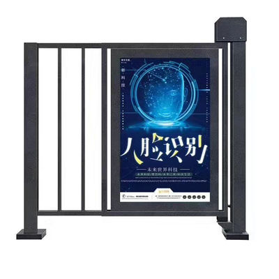 Puerta de publicidad de seguridad automática de metal DC24V para altitudes de 1000 m o menos