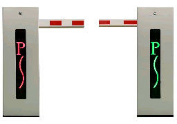 Barrera de puertas de estacionamiento, brazo móvil Puerta de estacionamiento automática