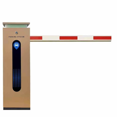 Dirección de funcionamiento de un solo sentido Motor sin escobillas Puerta de barrera de empuje de aleación de aluminio para el control de estacionamiento en carretera